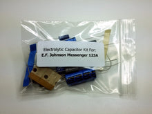 Load image into Gallery viewer, E.F. Johnson Messenger 123A electrolytic capacitor kit