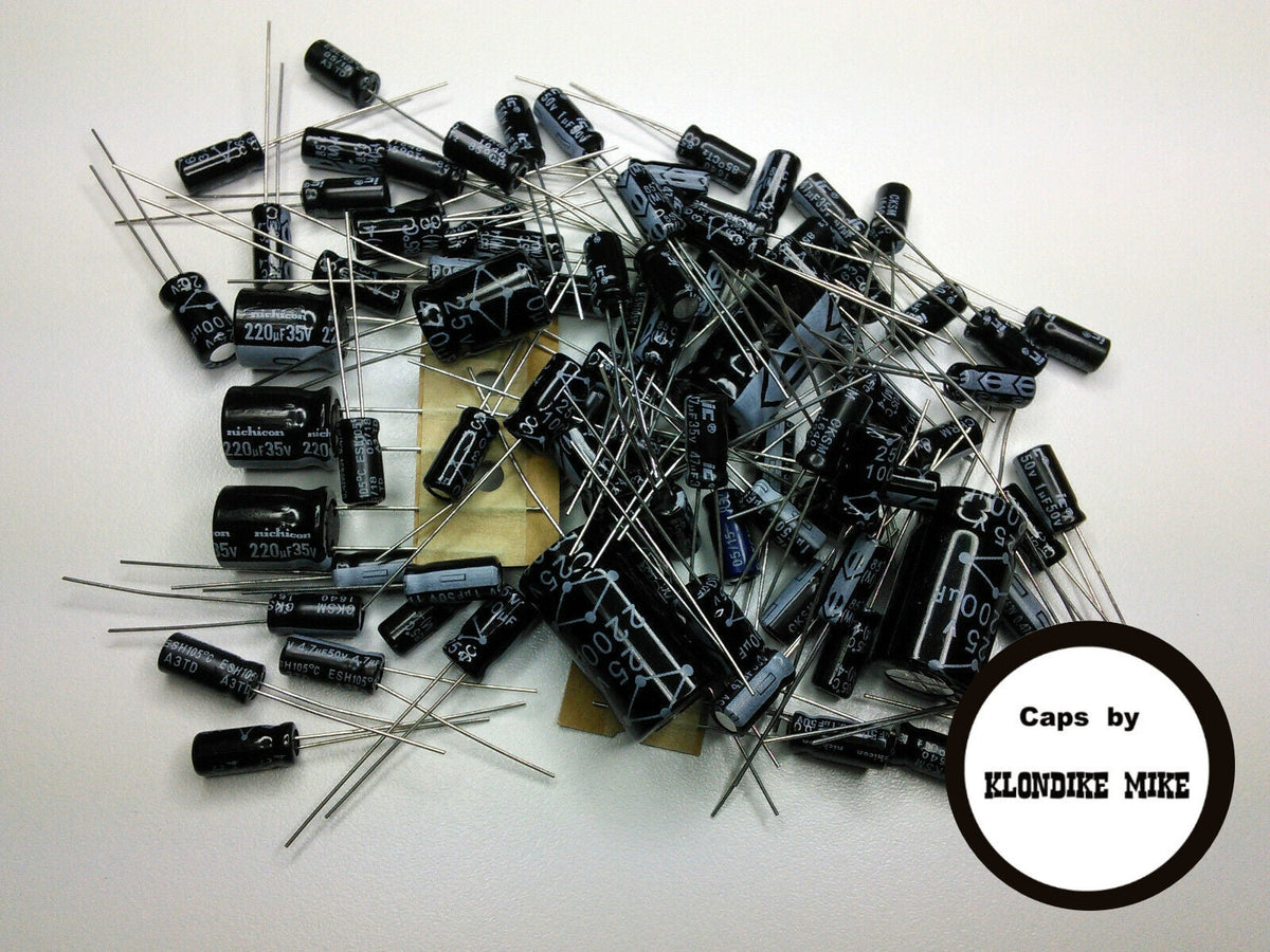 Kenwood TS-520S electrolytic capacitor kit – Klondike Mike's