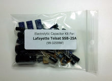 Load image into Gallery viewer, Lafayette Telsat SSB-25A (99-32559W) electrolytic capacitor kit