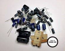 Load image into Gallery viewer, Lafayette Telsat SSB-25A (99-32559W) electrolytic capacitor kit