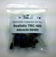 Load image into Gallery viewer, Realistic TRC-485 / Albrecht SS485 electrolytic capacitor kit