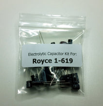 Load image into Gallery viewer, Royce 1-619 electrolytic capacitor kit