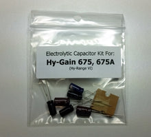 Load image into Gallery viewer, Hy-Gain 675, 675A (Hy-Range VI) electrolytic capacitor kit
