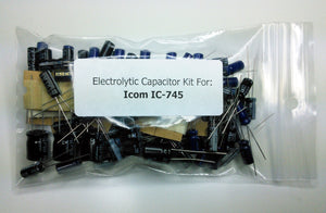 Icom IC-745 electrolytic capacitor kit