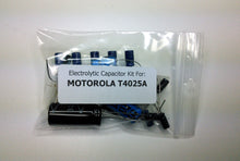 Load image into Gallery viewer, Motorola T4025A electrolytic capacitor kit