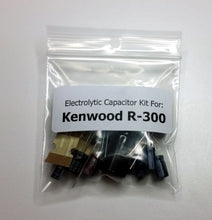 Load image into Gallery viewer, Kenwood R-300 electrolytic capacitor kit