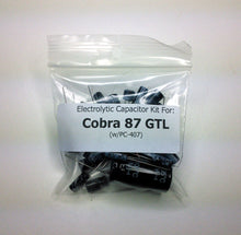 Load image into Gallery viewer, Cobra 87 GTL (w/PC-407) electrolytic capacitor kit