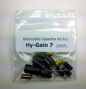Hy-Gain 7 3107, Lafayette HB-640 (w/PTBM051AOX) electrolytic capacitor kit