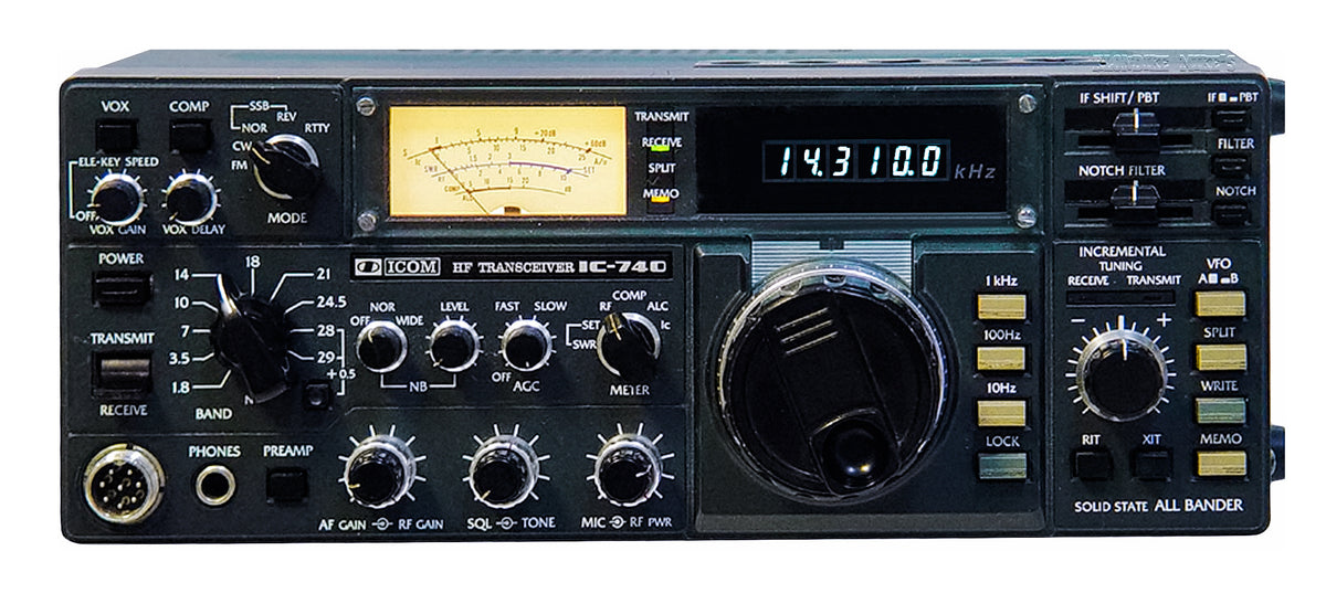 Icom IC-740 electrolytic capacitor kit – Klondike Mike's