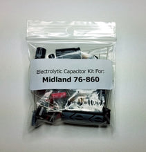 Load image into Gallery viewer, Midland 76-860 electrolytic capacitor kit