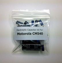 Load image into Gallery viewer, Motorola CM540 electrolytic capacitor kit