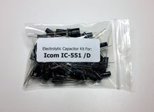 Load image into Gallery viewer, Icom IC-551, IC-551D electrolytic capacitor kit