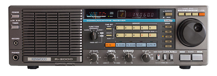 Kenwood レシーバー　R-2000 Kenwood R2000 HF Ham Radio Receiver Restoration Part 1 - NEW