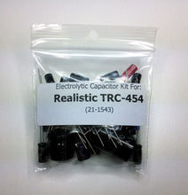 Load image into Gallery viewer, Realistic TRC-454 (21-1543) electrolytic capacitor kit