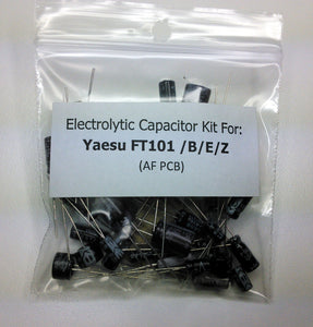 Yaesu FT-101 /B/E/ZD (AF PCB) electrolytic capacitor kit