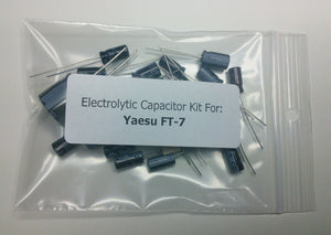 Yaesu FT-7 electrolytic capacitor kit