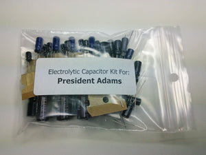 President Adams / Emperor SSB 80 / Ferris 5000 (w/PC-346AA) electrolytic capacitor kit