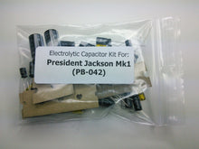 Load image into Gallery viewer, President Jackson Mk1 (PB-042) electrolytic capacitor kit