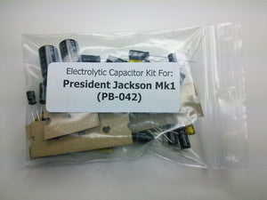 President Jackson Mk1 (PB-042) electrolytic capacitor kit
