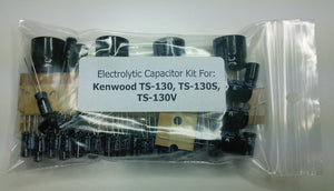 Kenwood TS-130, S/V electrolytic capacitor kit