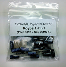 Load image into Gallery viewer, Royce 1-639 / SBE LCMS-4 / Kraco 2500 electrolytic capacitor kit