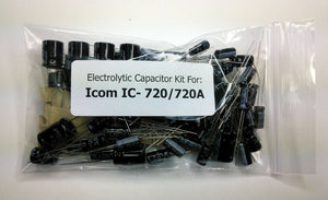 Icom IC-720 / IC-720A electrolytic capacitor kit
