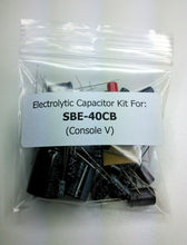 Load image into Gallery viewer, SBE-40CB (Console V) electrolytic capacitor kit
