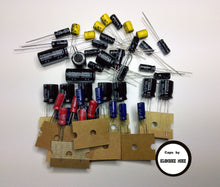 Load image into Gallery viewer, Cobra 148 GTL DX Mk1 / Mk2, Superstar 360 FM Mk1 (w/PC-879AB or PB-010) electrolytic capacitor kit