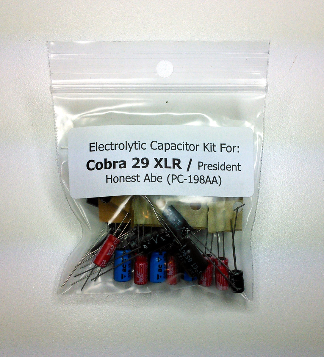 Cobra 29 XLR / President Honest Abe (PC-198AA) electrolytic 