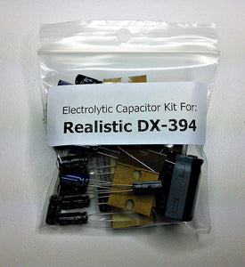Radio Shack DX-394 electrolytic capacitor kit