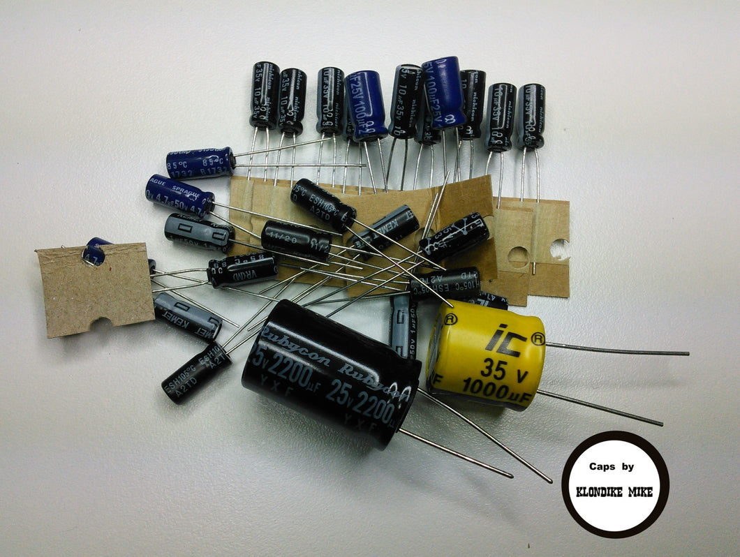 Radio Shack DX-394 electrolytic capacitor kit