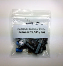 Load image into Gallery viewer, Kenwood TS-50S / 60S electrolytic capacitor kit