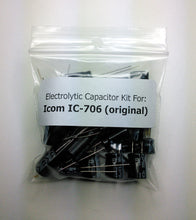 Load image into Gallery viewer, Icom IC-706 (original) electrolytic capacitor kit