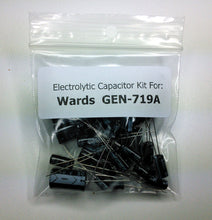 Load image into Gallery viewer, Montgomery Ward 719 (Wards GEN-719A) electrolytic capacitor kit