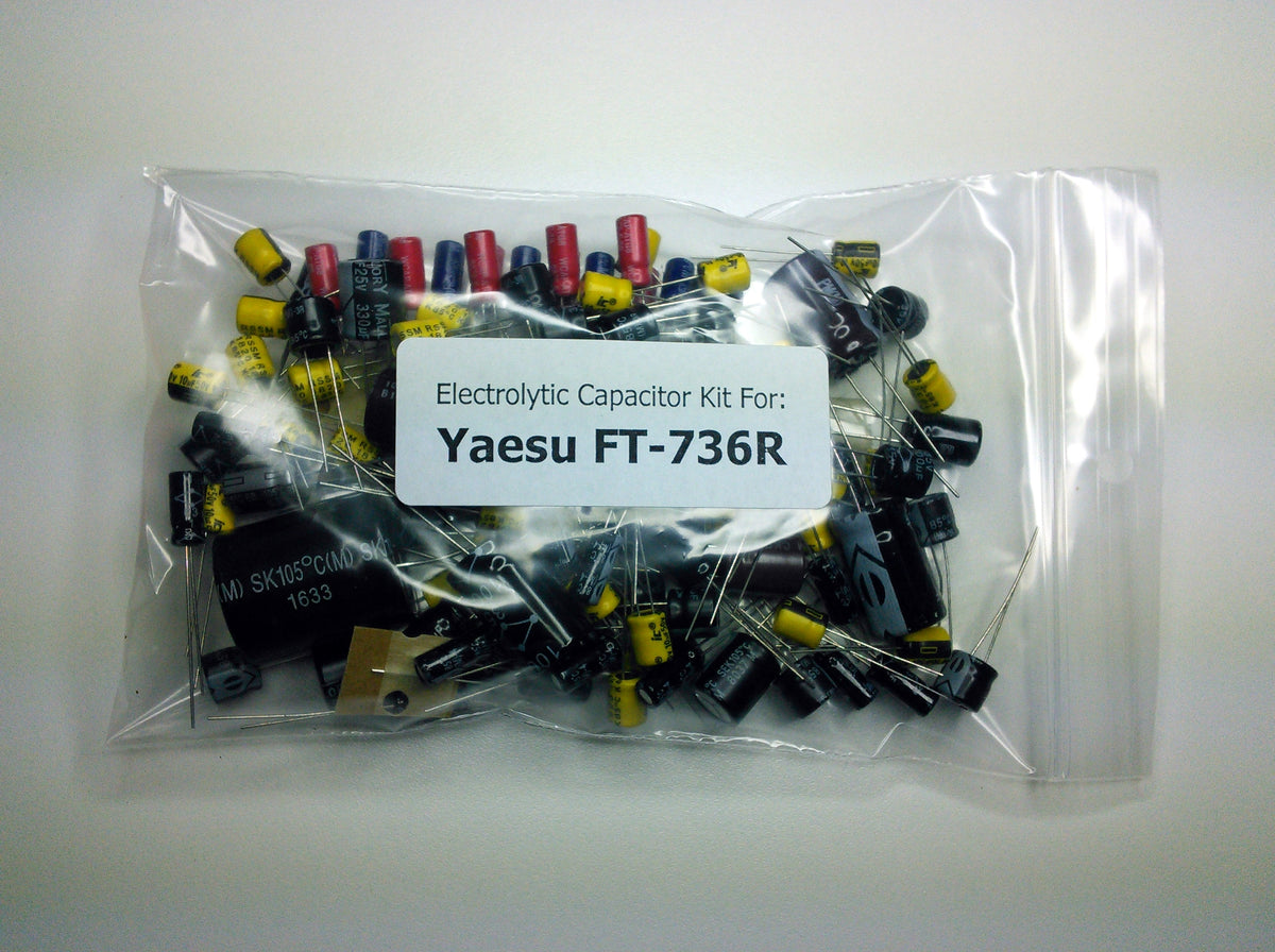 Yaesu Ft 736r Electrolytic Capacitor Kit Klondike Mikes