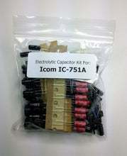 Load image into Gallery viewer, Icom IC-751A electrolytic capacitor kit