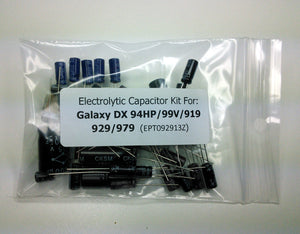 Galaxy DX 94HP / 99V / 919 / 929 / 979 (EPT092913Z) electrolytic capacitor kit