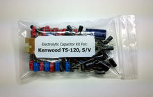 Load image into Gallery viewer, Kenwood TS-120, S/V electrolytic capacitor kit