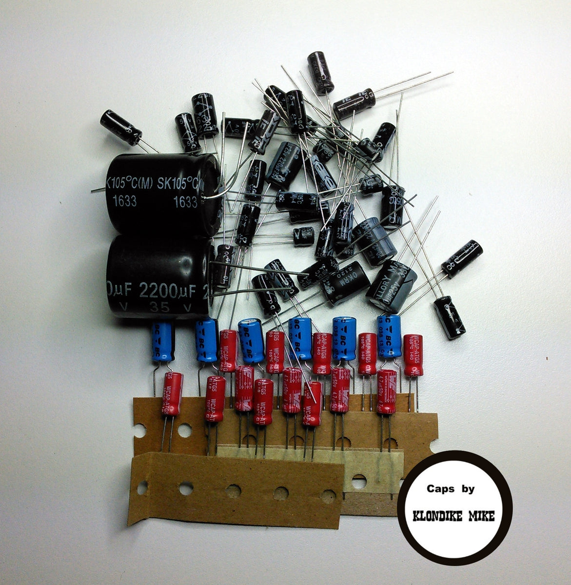 Kenwood TS-820 /S electrolytic capacitor kit – Klondike Mike's