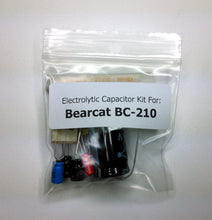 Load image into Gallery viewer, Bearcat BC-210 electrolytic capacitor kit