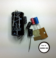 Load image into Gallery viewer, Bearcat BC-210 electrolytic capacitor kit