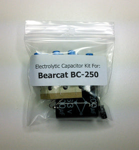 Bearcat BC-250 electrolytic capacitor kit