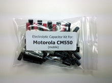 Load image into Gallery viewer, Motorola CM550 System 500 electrolytic capacitor kit