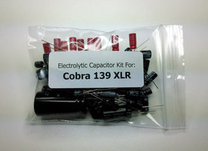 Cobra 139 XLR / Teaberry Stalker 202 electrolytic capacitor kit