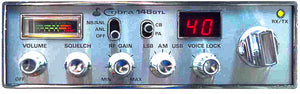 Cobra 146 GTL, Uniden PC-244 (PC-833) electrolytic capacitor kit