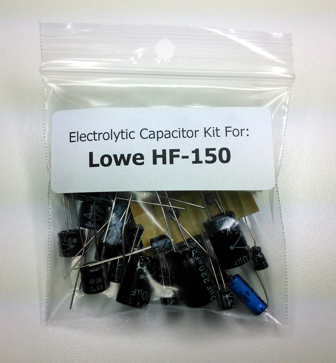 Lowe HF150 electrolytic capacitor kit Klondike Mike's