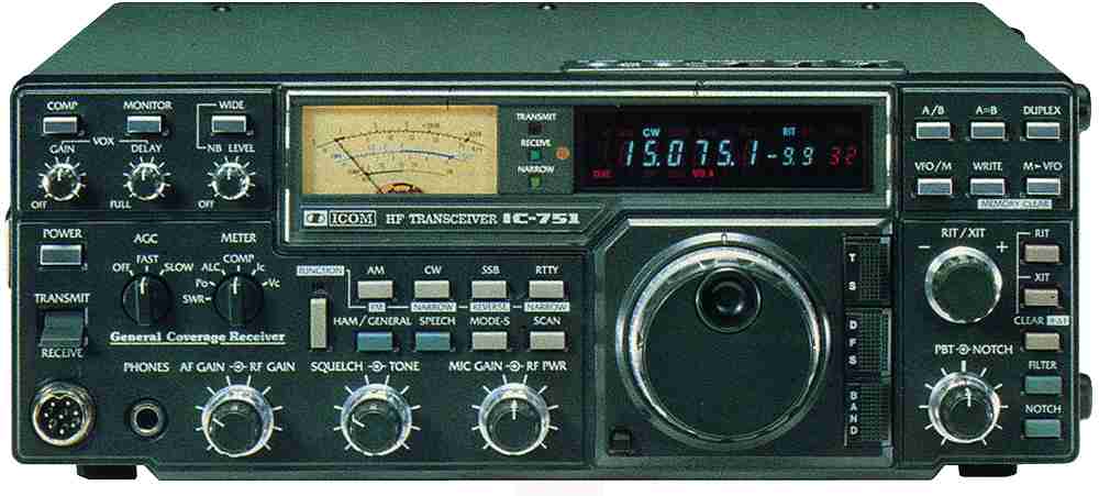 Icom IC-751 electrolytic capacitor kit – Klondike Mike's