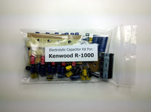 Load image into Gallery viewer, Kenwood R-1000 electrolytic capacitor kit