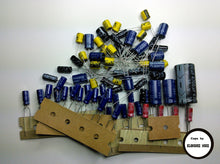 Load image into Gallery viewer, Kenwood R-1000 electrolytic capacitor kit