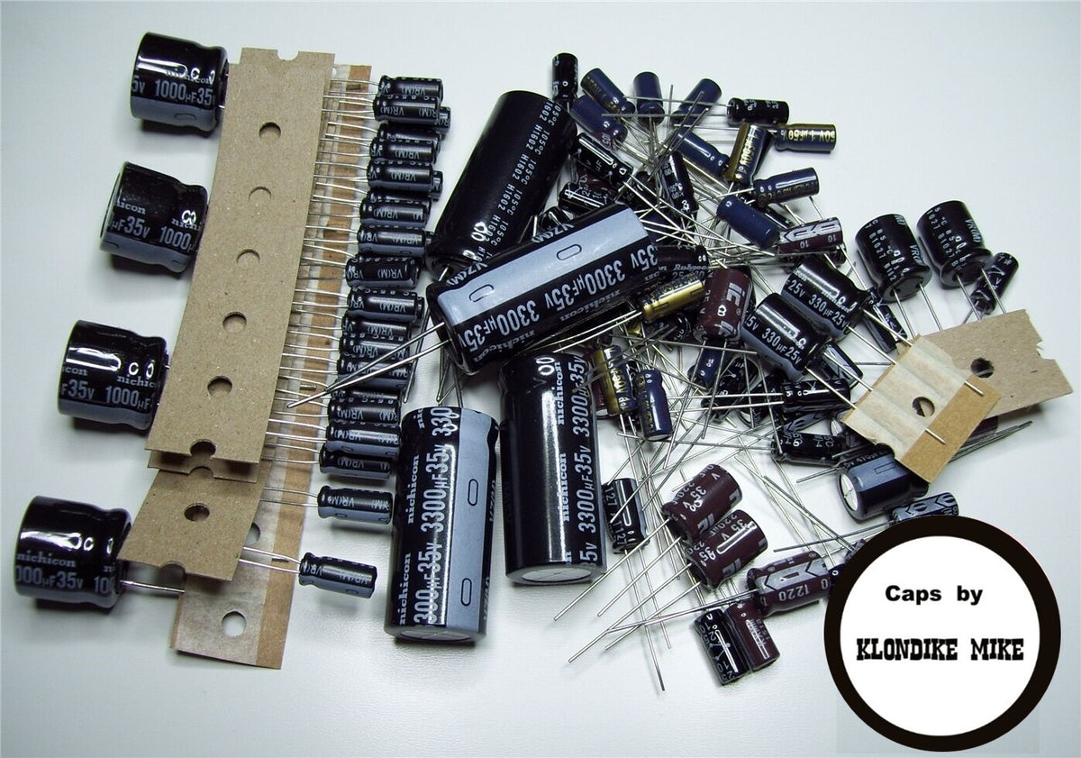 Yaesu FT-707 electrolytic capacitor kit – Klondike Mike's
